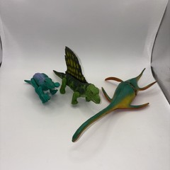 Vintage 80s & 90s Dinosaur Figure Lot Of 14 – Unbranded And Branded