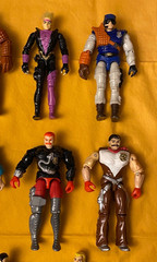 vintage Hasbro COPS N CROOKS action figures lot x11 free ship