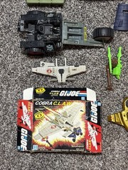 Vintage 1980’s GI Hasbro Mixed Parts Lot Sold As-is.