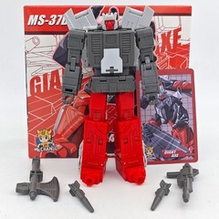DrWu & Mechanic MS-37 MS-37D Giant Axe 14cm Transformation Broadside Figure Toys