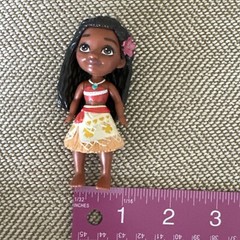 DISNEY PRINCESS POSABLE MINI TODDLER DOLL MOANA 3 Inch