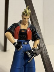 Final Fantasy Loose Figure Set Of 4 With Weapons C-7