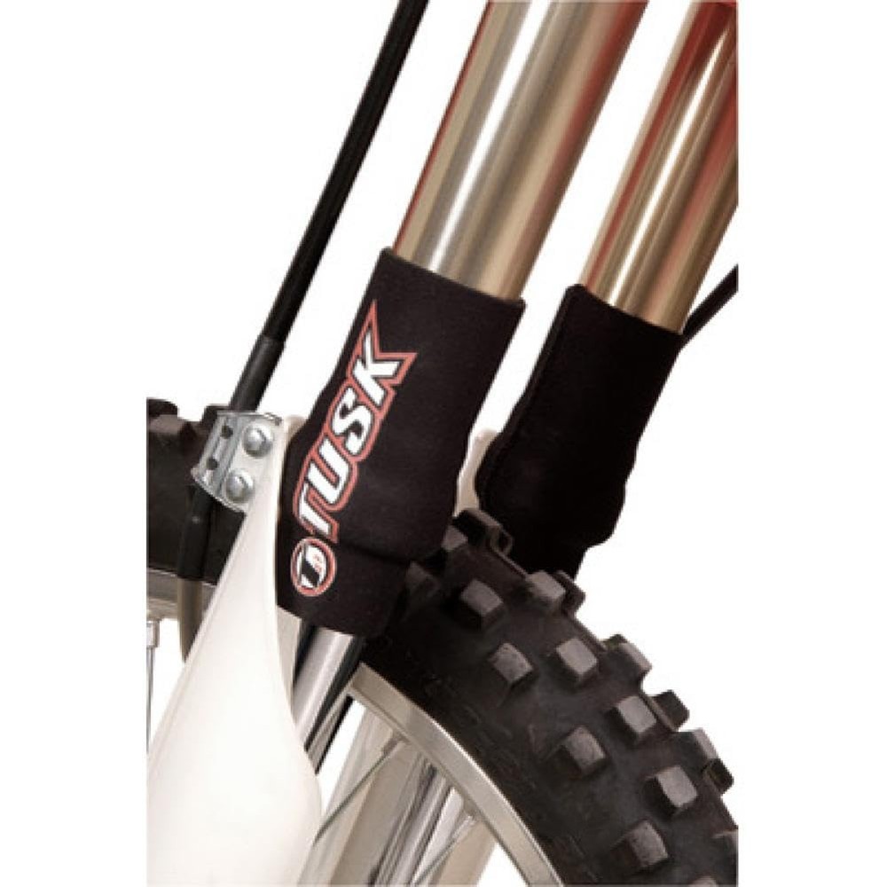 TUSK Neoprene Seal Guards 44-50mm Fork Tube, Short Black