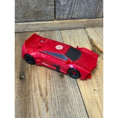 Transformers Robots in Disguise Sideswipe Red Sports Car Action Figure Hasbro