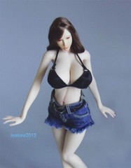 1:6 UANDD Super Large Bust PH Pale Skin with Finger Bone 12″ Female Figure Body
