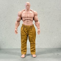 SU-NT3-PT-KAK: 1/12 XL Khaki fabric Pants for Nota NT-03/03S, Muff Adam body