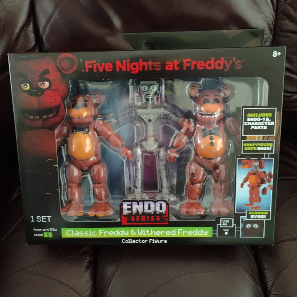 FNAF Five Nights at Freddy’s Wave 2 Endo Series Toy Classic Freddy &Withered New