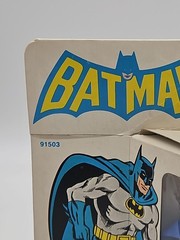 1979 MEGO BATMAN DIECAST 5.5 INCHES POSEABLE NEW IN BOX DAMAGED BOX
