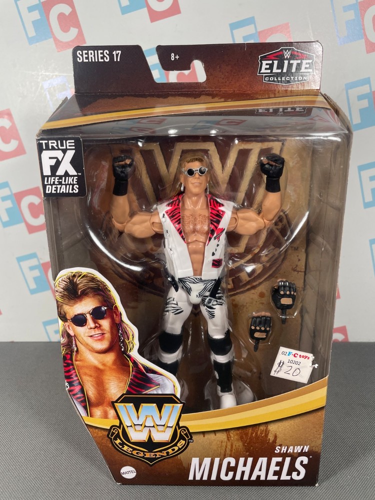 WWE Wrestling Mattel Elite Legends Series 17 Shawn Michaels Figure HBK