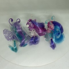 My Little Pony MLP G3 Breezies Parade Flower Petal Train Blue Purple Pink