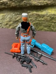Vintage 1993 GI Joe Battle Corps Cross Country 3.75” Figure Complete Hasbro