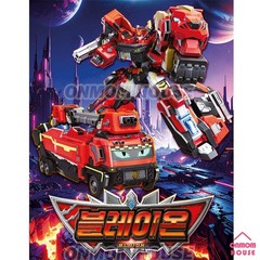 Metal Cardbot W Blaion + NightGriffon + SolidHorn Official 3 Figure Korean Toy