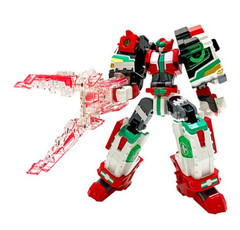 Metal Cardbot W Mega Ambler Transforming Robot Action Figure Toy Korean Anime