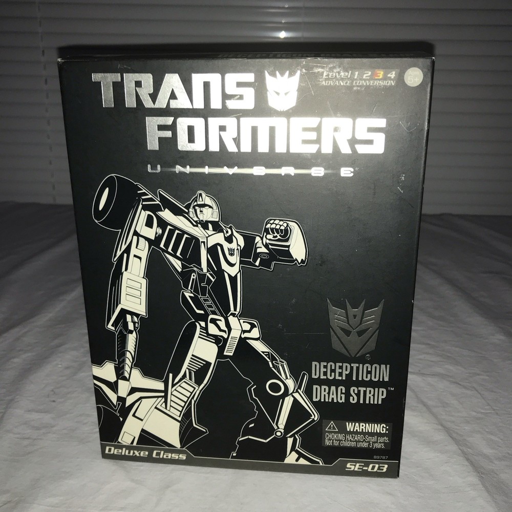 Transformers Universe Classics Deluxe Class Dragstrip! 100% Comp.! In Box!