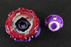 Hasbro Beyblade Burst Dead Hades H3 11 Turn Zephyr’ Purple Silver Red Gold
