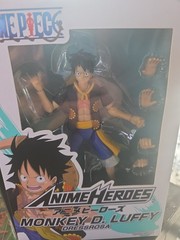 Bandai Anime Heroes One Piece Monkey D. Luffy 6” Inch Action Figure Brand New