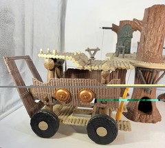 1991 Robin Hood Prince of Thieves Sherwood Forest Playset Kenner W/Battle Wagon