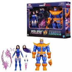 HASBRO MARVEL LEGENDS GAMERVERSE 6″ PSYLOCKE VS THANOS 2-PACK CAPCOM
