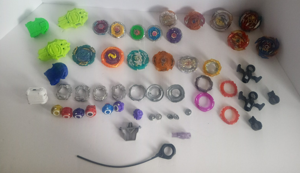 Beyblade Lot of parts metal plastic