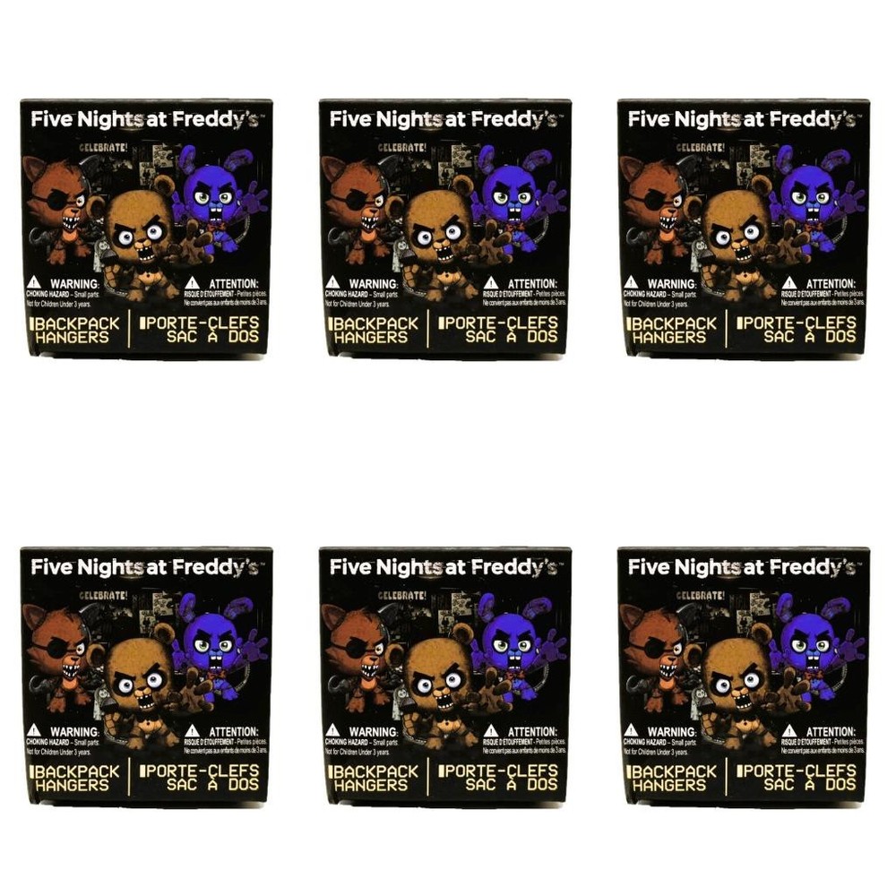 Five Nights at Freddy’s Celebrate! Series – Lot of 6 New Sealed Blind Boxes