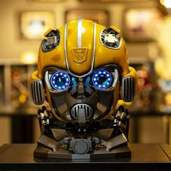 Wearable Voice Control Helmet – Killerbody 1:1 Bumblebee Mask Toy Props