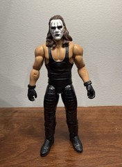WWE Custom Sting Crow Main Event Elite AEW Bat and Toybiz Coat WCW NWO Mattel