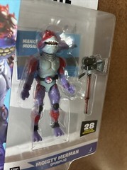 Fortnite Series 25 Moisty Merman 4 Inch Figure w/Manic Mosaic Wrap 2024 NEW