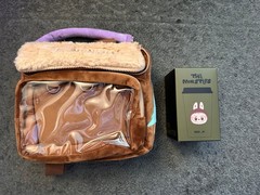 THE MONSTERS Fuzzy Backpack & Coffee Cup Birthday Exclusive 100% Authentic