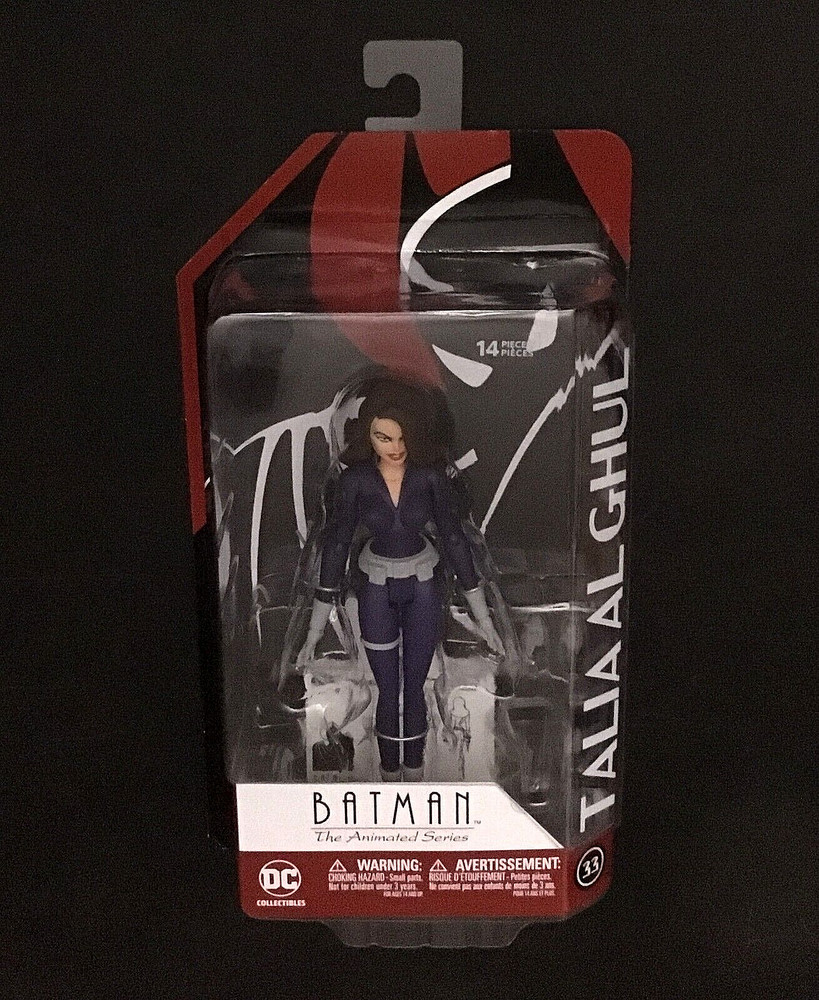 DC COLLECTIBLES BATMAN THE ANIMATED SERIES TALIA AL GHUL #33 FIGURE NEW SEALED