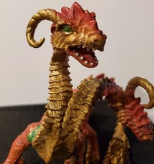 Safari Ltd Dragon Two Headed PVC/ABS Figure 2017 #1016