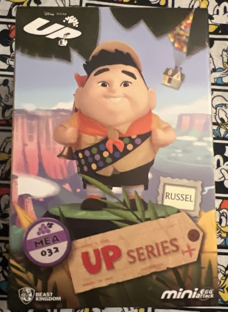 Russell Up Beast Kingdom Mini Egg Attack Series Disney Figure BlindBox New