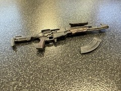G.I. Joe Classified Series Machine Gun W/Clip 6”Scale MINT RIFLE ACCESSORY 1/12