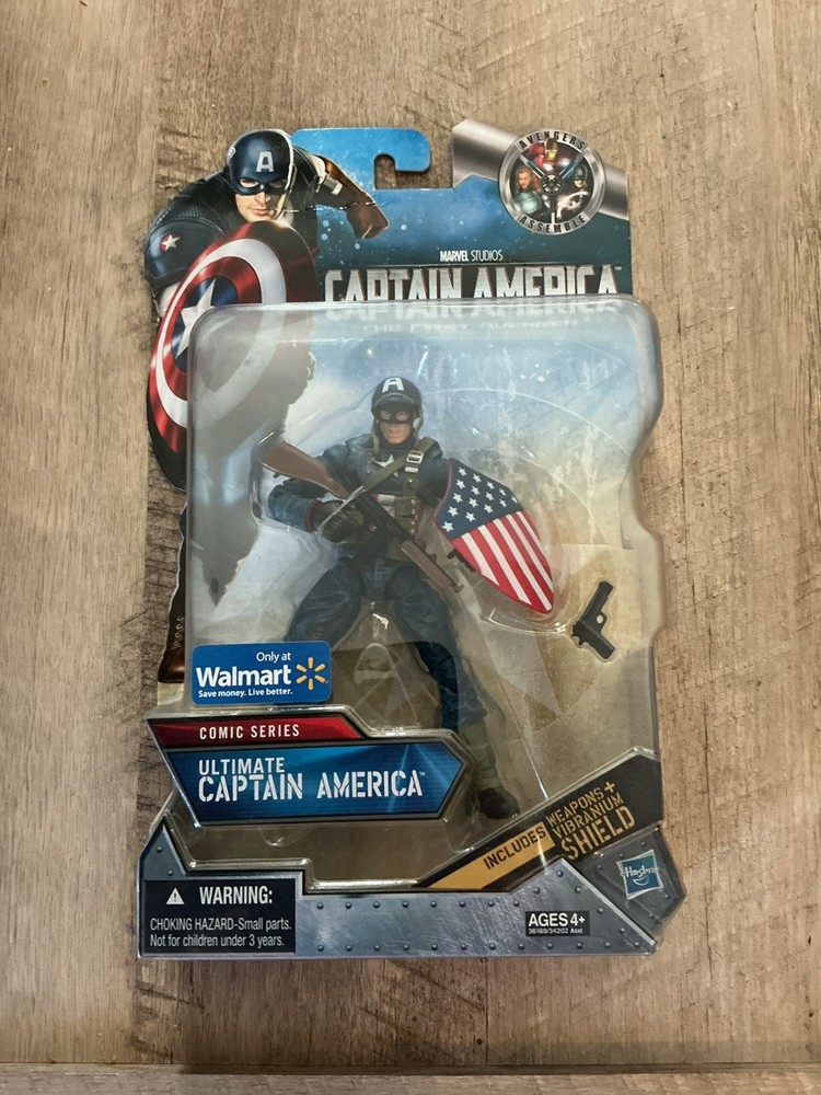 2011 Marvel Ultimate Captain America Comic Series Walmart Exclusive Hasbro NEW