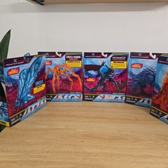 MonsterVerse ION DRAGOn Burning Godzilla Titanus Scylla Mothra Frost Vark 6″ Lot