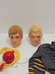 VTG GI Joe Lot 12″ Inch Doll Accessories Radios Bags Goggles