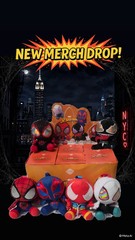 Spider-Man Cosbi Marvel Plush Keychain Blind Box Mystery Figure
