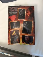 NECA Reel Toys Freddy vs Jason Jason Voorhees Figure w/ Machete Masks Teddy