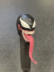 Marvel Legends (VENOM) (HEAD ONLY) FIGURE Venom Movie Sony MINT (LONG TONGUE)