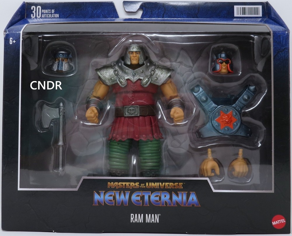 MOTU Heman & The Masters of the Universe Masterverse New Eternia RAM MAN NIB SEE