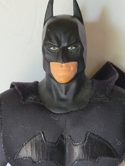 Batman 13”Plush with Vinyl Head Gloves & Belt 2005 Mattel