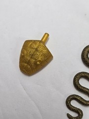1986 GI Joe Serpentor Figure W. Hood Snake Parts Lot Cobra Vintage Weapon