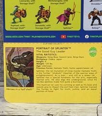 Teenage Mutant Ninja Turtles Splinter Classic Figure TMNT 2022 Playmates NEW