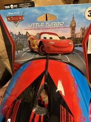 Disney Pixar Cars Lightning McQueen Toddler Kids Helmet