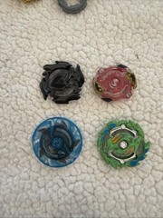 Bay Blades Lot Plus Parts Variety Accessories Rare Metal Pulls Spriggan Requiem
