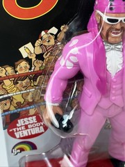WWE WWF LJN Superstars Jesse The Body Ventura Retro Black Card