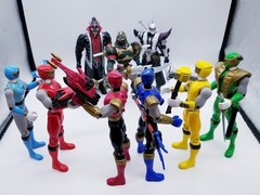 Power Rangers Ninja Storm Ninja Flash Complete Rangers w/ Vexacus Zurgane Lothor