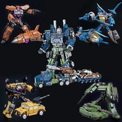 Jinbao Bruticus Decepticon Giant Warbotron Robot Oversized Action Figure NO BOX