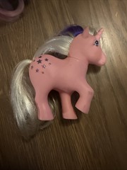 Lot Of 6 Vintage 1980s My Little Pony Toys, G1 Unicorns Pegasus