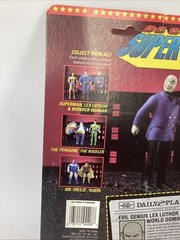 Toybiz DC Comics 1989 Super Heroes Evil Genius Lex Luthor Power Punch!