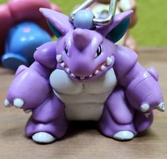 5 VTG 90s Burger King Pokémon Keychain Nidoking Vileplume Kangaskhan Electabuzz
